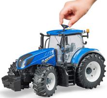 03121 bruder - BRUDER traktorius su krautuvu New Holland T7.3315, 3121 - 5 nuotrauka