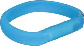 Trixie šviečiantis antkaklis su USB L–XL: 70 cm / 30 mm žalias