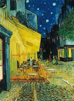 van gogh - Clementoni Van Gogh Terrace At Night 1000pcs 31470 - 2 nuotrauka