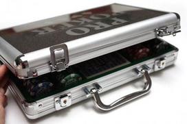 kortos suaugusiems - Tactic ProPoker Case 200 Chips - 4 nuotrauka