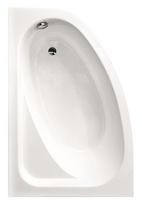 wacom - Besco Piramida Cornea Bath Left White 140x80x55cm - 2 nuotrauka