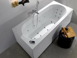 villeroy boch - Villeroy & Boch Oberon Solo Bath with Legs White 180x80 - 6 nuotrauka