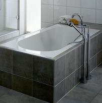 villeroy boch - Villeroy & Boch Oberon Solo Bath with Legs White 180x80 - 7 nuotrauka