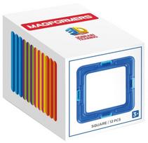 magnetinis konstruktorius - Magformers Square Set 12pcs 713011 - 1 nuotrauka