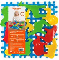 konstruktorius marioinex - Marioinex Mini Zoo 14pcs 901298 - 2 nuotrauka