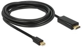 display port laidas - Delock Cable Mini Display Port 1.1 - HDMI 3m - 2 nuotrauka