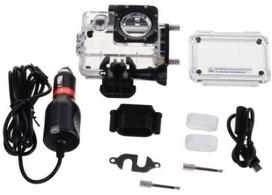 vandeniui atspari kamera - SJCam Original SJ4000 SJ4000 Wi-Fi SJ4000+ Waterproof Housing with built-in Charger - 3 nuotrauka