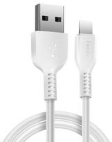 ikrovimo type 2 kabelis - Hoco X20 USB To USB Type-C Cable 3m White - 2 nuotrauka