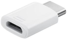 samsung usb c laidas - Samsung Micro USB To USB Type-C Adapter White - 1 nuotrauka
