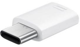 samsung usb c laidas - Samsung Micro USB To USB Type-C Adapter White - 2 nuotrauka