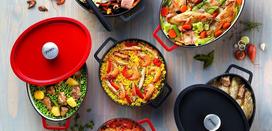 pyrex puodai - Pyrex SlowCook Oval Cast Iron Casserole 29cm 3.8L - 3 nuotrauka
