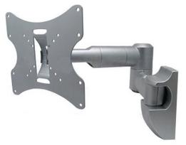 lcd stovas - Maclean Wall Mount For TV 23-42'' Silver - 1 nuotrauka