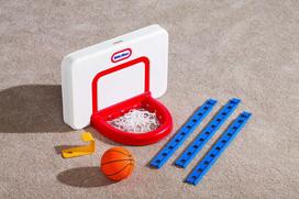 zaislai krepsinio - Little Tikes Attach 'n Play Basketball Set - 8 nuotrauka