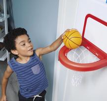 zaislai krepsinio - Little Tikes Attach 'n Play Basketball Set - 12 nuotrauka