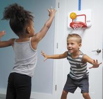 zaislai krepsinio - Little Tikes Attach 'n Play Basketball Set - 14 nuotrauka