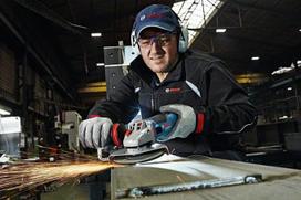 bosch gws 125 - Kampinis šlifuoklis Bosch GWS 19-125 CI - 5 nuotrauka