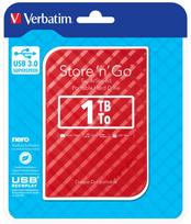 Pirkti Verbatim 1TB 2.5'' Store'n'Go GEN 2 USB 3.0 Red - Photo 4