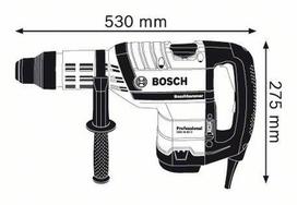 perforatorius - Perforatorius Bosch GBH 8-45 DV; 12,5 J; SDS-max - 2 nuotrauka