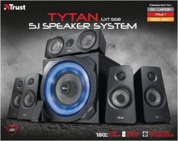 koloneles garso 5 1 - Trust TYTAN GXT 658 5.1 - 3 nuotrauka