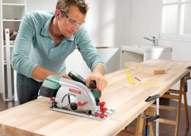 diskinis pjuklas bosch liniuote - Bosch PKS 66 AF - 3 nuotrauka