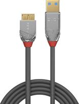 usb a to usb b 3 0 cable - Lindy Cromo Line USB 3.0 A To Micro USB B Cable 0.5m Black - 1 nuotrauka