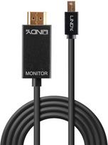 Lindy Mini DisplayPort To HDMI 10.2G Cable 2m Black