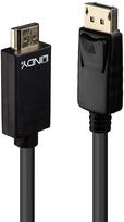 Lindy DisplayPort an HDMI Kabelis 4K30 (DP: passiv) 2m