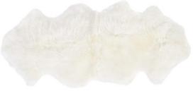 naturalus kailis avies - Avies kailis MERINO M 1,5X WHITE, 100 % kailio - 1 nuotrauka