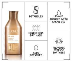 redken all soft - Redken All Soft Conditioner 500ml - 4 nuotrauka