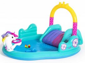 Bestway Inflatable Pool With Slide Unicorn 53097