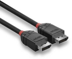 display port cable 1.5 - Lindy Black Line DisplayPort 1.2 Cable 0.5m Black - 3 nuotrauka