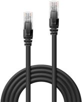rj45 kabelis 3m - Lindy Cat.6 U/UTP PVC Network Cable 3m Black - 2 nuotrauka