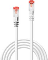 tinklo kabelis 2m - Lindy Cat.6 S/FTP 27AWG Network Cable 2m White - 2 nuotrauka