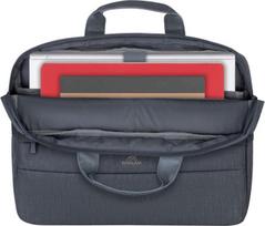deklas 15 coliu - RIVACASE ANTI-THEFT 15.6"/7532 DARK GREY - 4 nuotrauka