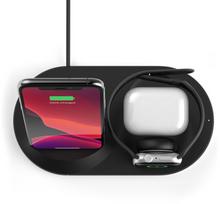 belkin wireless charging - Belkin 3-in-1 for Apple Devices BOOST CHARGE (Juodas) - 5 nuotrauka