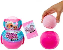 lilu 2 -  MGA L.O.L. Surprise 2-in-1 Color Change Surprise Me & My Lil Sis 580614, 6 cm, 15 vnt. - 2 nuotrauka