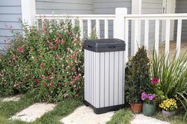 senukai siuksliadeze - Keter Rockford Grey, 125 l - 8 nuotrauka