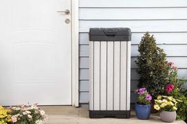 senukai siuksliadeze - Keter Rockford Grey, 125 l - 12 nuotrauka