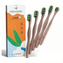 moti-co Bamboo Toothbrush Kit Bambukinis burnos priežiūros rinkinys, 1vnt
