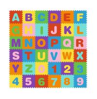 Letters And Numbers, 178 cm x 178 cm, 36 vnt.
