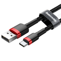 baseus usb c 200 - Baseus CATKLF-C91 Black - 4 nuotrauka
