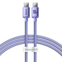 baseus usb c 100w cable - Baseus CAJY000605 Purple - 1 nuotrauka