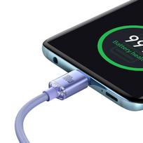 baseus usb c 100w cable - Baseus CAJY000605 Purple - 8 nuotrauka