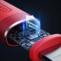 joyroom usb c - Joyroom S-1224N9 Red - 5 nuotrauka