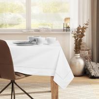 apvalus staltas - Staltiesė DecoKing Pure, balta, 1600 mm x 1600 mm - 5 nuotrauka