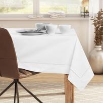 apvalus staltas - Staltiesė DecoKing Pure, balta, 1600 mm x 1600 mm - 6 nuotrauka