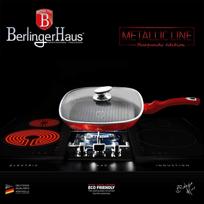 berlinger keptuve - GRILIAUS KEPTUVĖ GRANITINĖ 28 cm BERLINGER HAUS Raudonas METALLIC BH-1613 - 3 nuotrauka