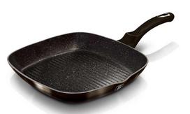 GRIL KEPTUVĖ 28cm BERLINGER HAUS BH-6612 SHINY Juodas