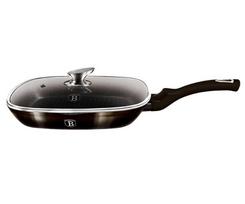 berlinger keptuve - GRIL KEPTUVĖ 28cm BERLINGER HAUS BH-6612 SHINY Juodas - 3 nuotrauka