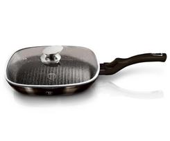 berlinger keptuve - GRIL KEPTUVĖ 28cm BERLINGER HAUS BH-6612 SHINY Juodas - 5 nuotrauka
